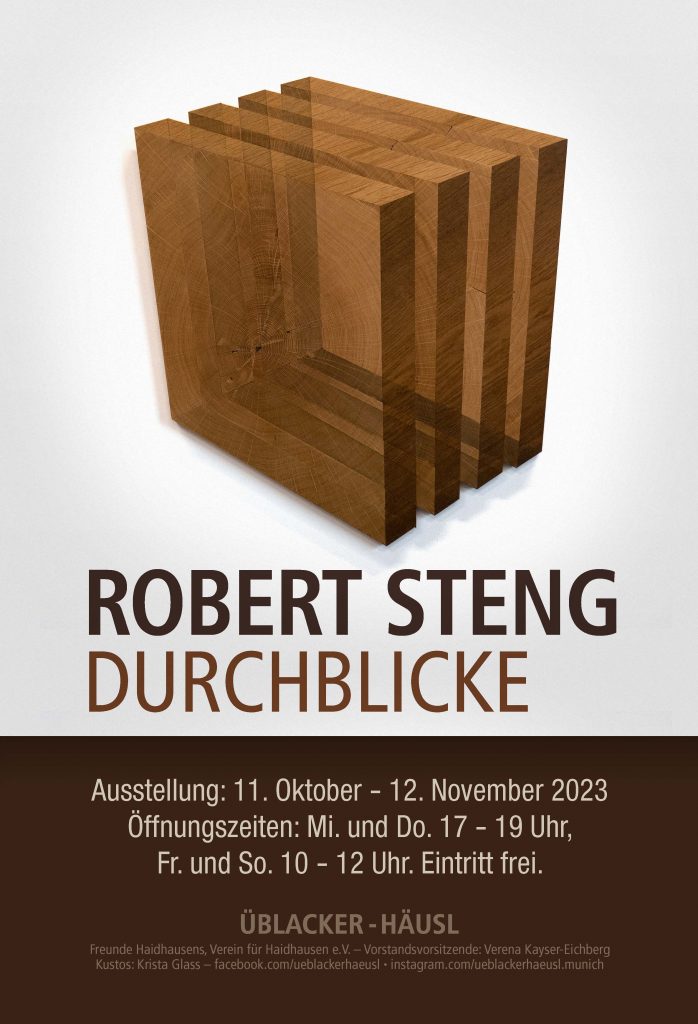 Plakat Robert Steng Durchblicke